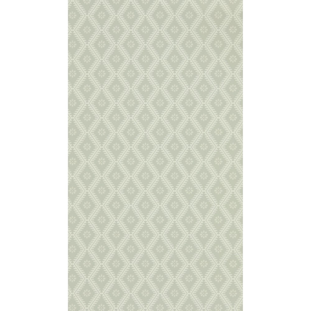 Witney Daisy Wallpaper 216873 by Sanderson in Lagoon Blue